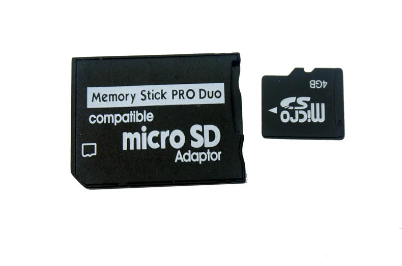 100 stücke Verkauf Micro SD auf Memory Stick Pro Duo Adapter konverter Für PSP für sony gerät, ohne kapazität & speicher