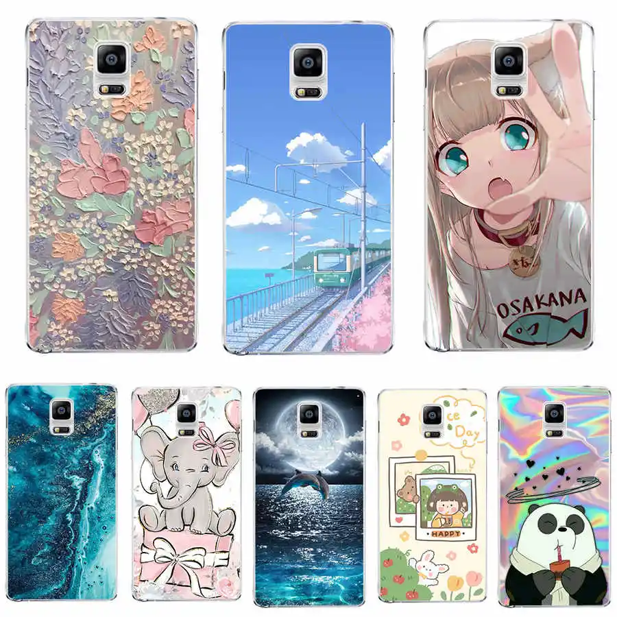 Case For Samsung Galaxy Note 4 Note4 Case Cover Silicone Soft TPU Back  For Fundas Samsung Galaxy Note 4 N9100 Phone Case coque