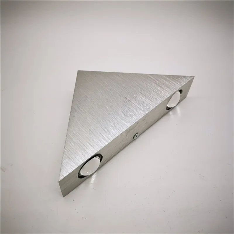 Aluminium LED Wall Lamp 3W Indoor Lighting Luminaire for Home Decoration Triangle Bedroom Bedside Sconce Lamp AC110V 220V