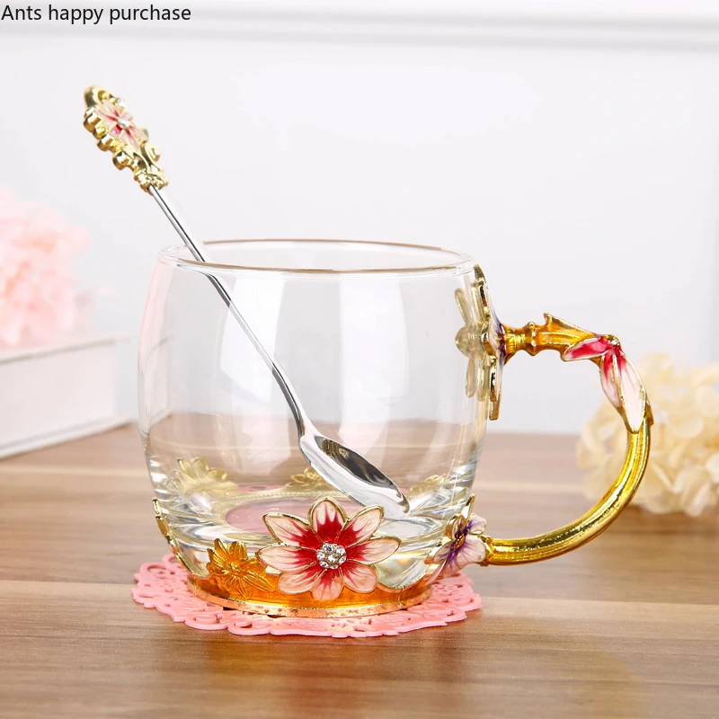 yujing – A Caneca de Esmalte com Floras Coloridas que Transformou Minha Rotina Matinal