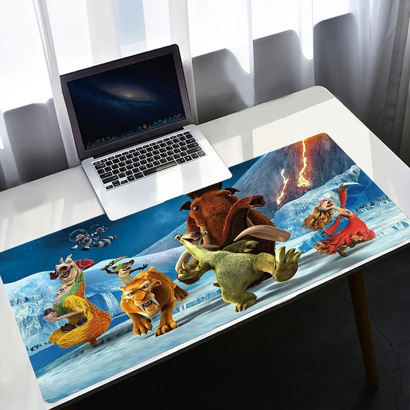 

Anime Gaming Computer Ice Age Anime Mouse Pad Gamer Desk PC Gamer Large Xs Xxs Pad On The Table Csgo For Office Mousepad 900x400