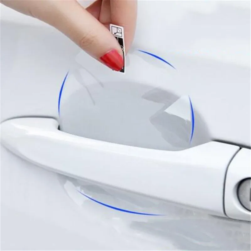 4pcs Car stickers Car Door Handle Scratches Protec For Lifan 650 X40 X50 X60 X80 CEBRIUM 320 330 520 620 720 820