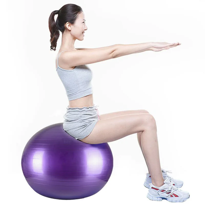 65 centimetri 75 centimetri di Sport Yoga Palle E Sfere Bola Pilates Parto Palla Fitness Palestra Equilibrio Fitball Esercizio di Allenamento Sfera