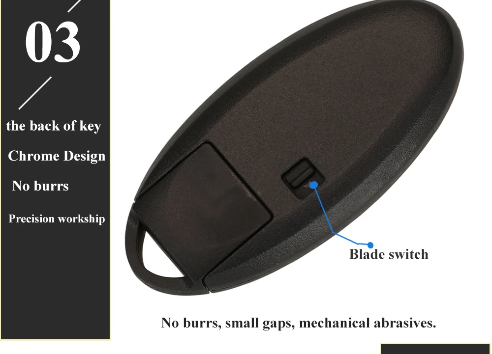 Jingyuqin TWB1G694 3BTN 433MHz ID46 Proximity Keyless Smart-Remote-Key Fob für Nissan Lannia Sentra NV200 Bulebird SYLPHY Versa – Detail 10