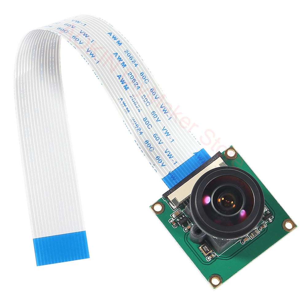 Raspberry Pi Camera Module OV5647 5MP 175 Graden Groothoek Fisheye Lens Raspberry Pi 4/ 3 Model B Camera module