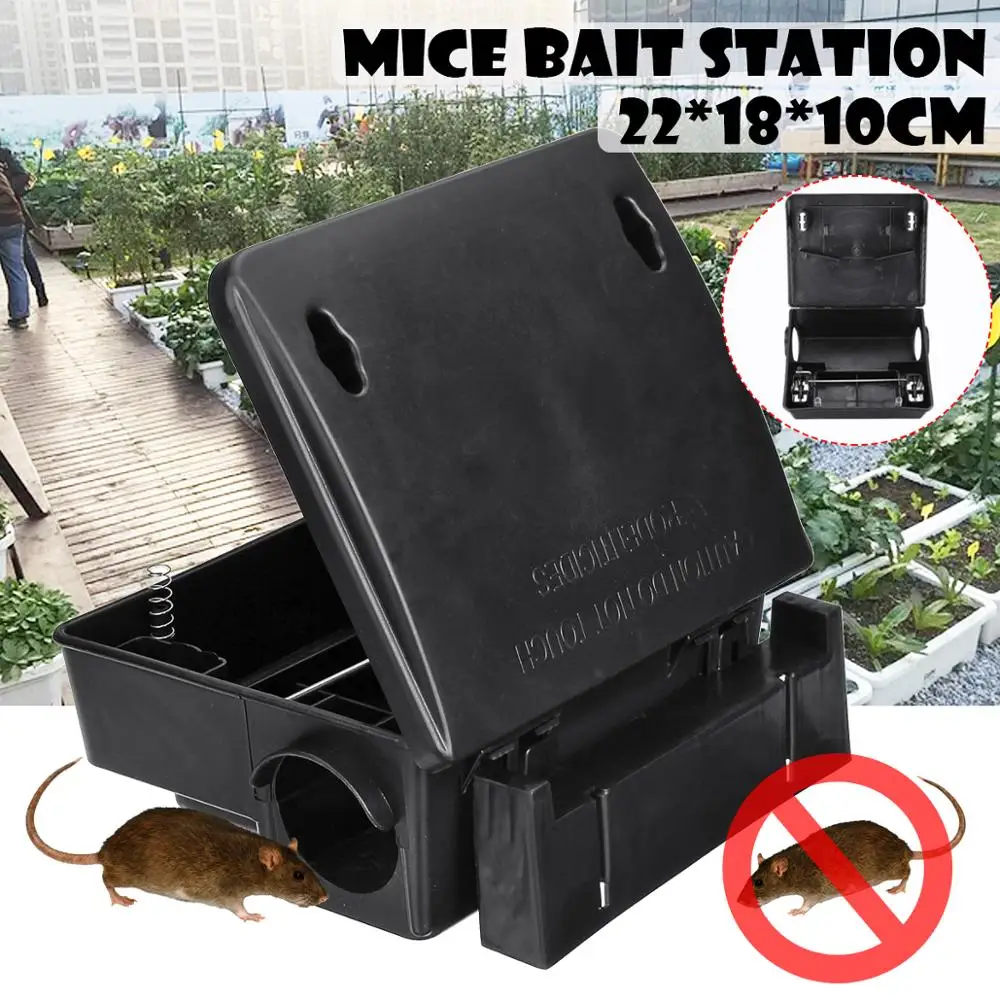 Professional-Rat-Bait-Station-Rodent-Poison-Boxes-Mice-Pest-Control-Bait-Box-Trap-Key-Home