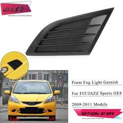 ZUK Front Bumper Fog Light Fog Lamp Foglight Foglamp Cover Hood Garnish Trim For HONDA FIT JAZZ Sports Model 2009 2010 2011 GE8