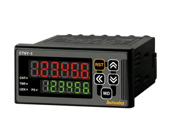 CT6Y-I4 Counter/Timer, W72xH36mm, 6-Digit, LED, Indicator Only, PNP or NPN Input, 100-240 VAC