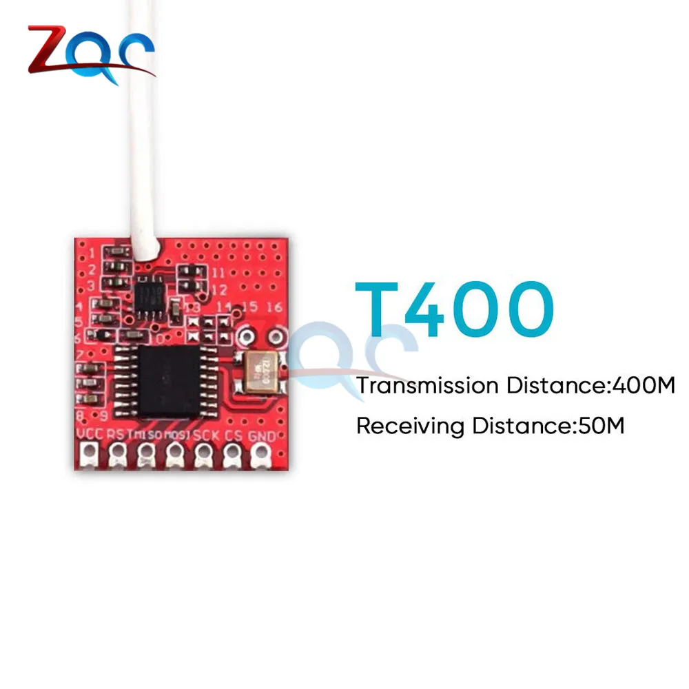 2.4G 150M/400M Transmitter & Receiver Wireless Transceiver Module GWB T400 IIC SPI Interface for Arduino Remote Control Toys