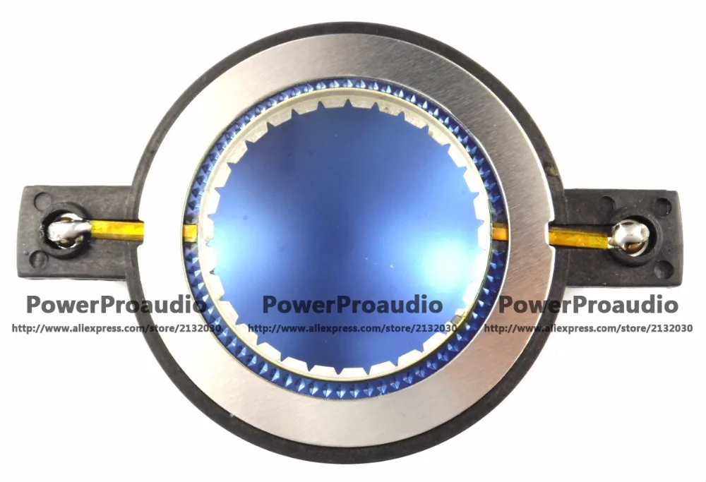 2 pcs of 44.4mm Replace P-Audio BMD-440 450 SRM-450 C300Z diaphragm blue ALR  Voice coil