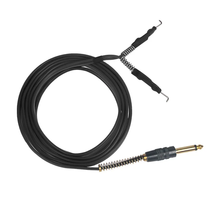 Cable de silicona para máquina de tatuaje, Clip de alta calidad, 1,8 M, suave, ignífugo