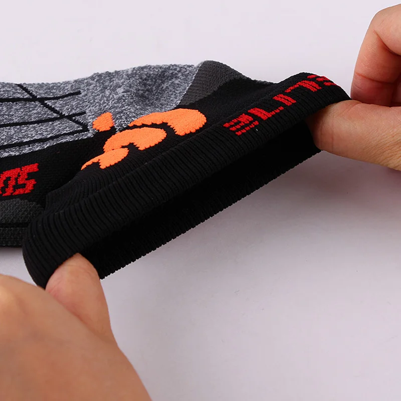 Men Sports Socks Ankle Running Sock Cycling Basketball Athletic Winter Warm Hiking Hockey Thermal Socks Delivery Within 24H