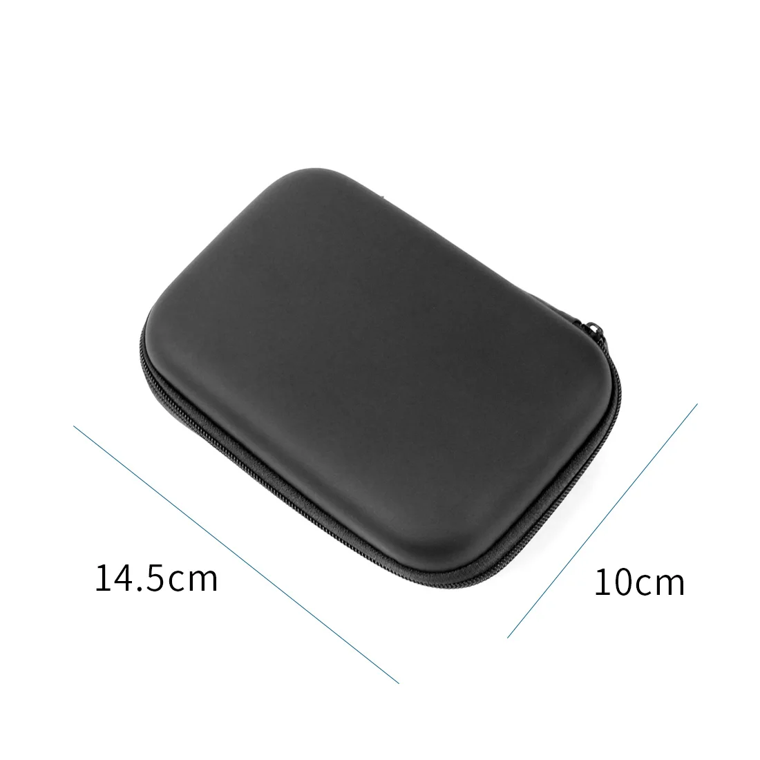 2.5 inch External Hard Drive Disk Protective Case HDD SSD Carry Bag Portable Pouch USB Cable Power Bank Organizer Storage Box