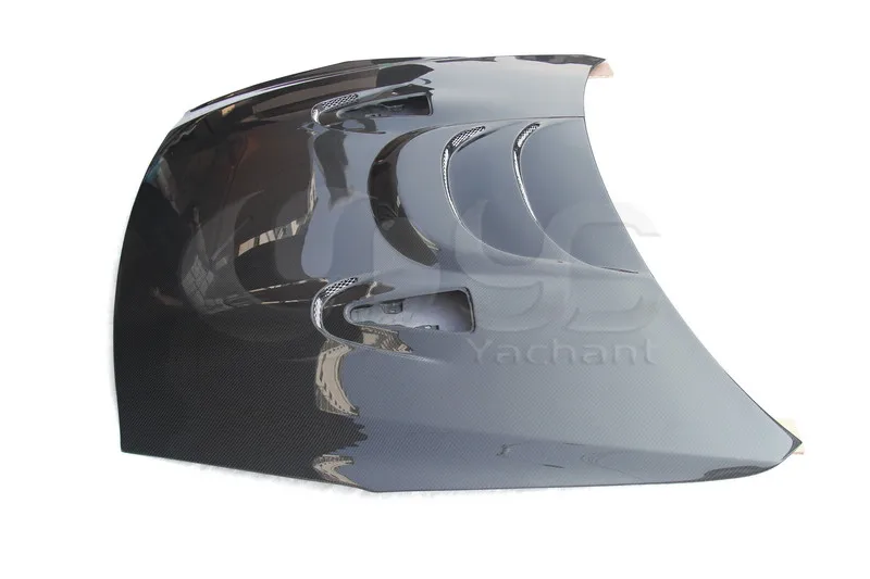 Car Styling Carbon Fiber CF Hood  Bonnet Fit For 2008-2014 Skyline R35 GTR CBA DBA MS Style Hood Bonnet Without Vents