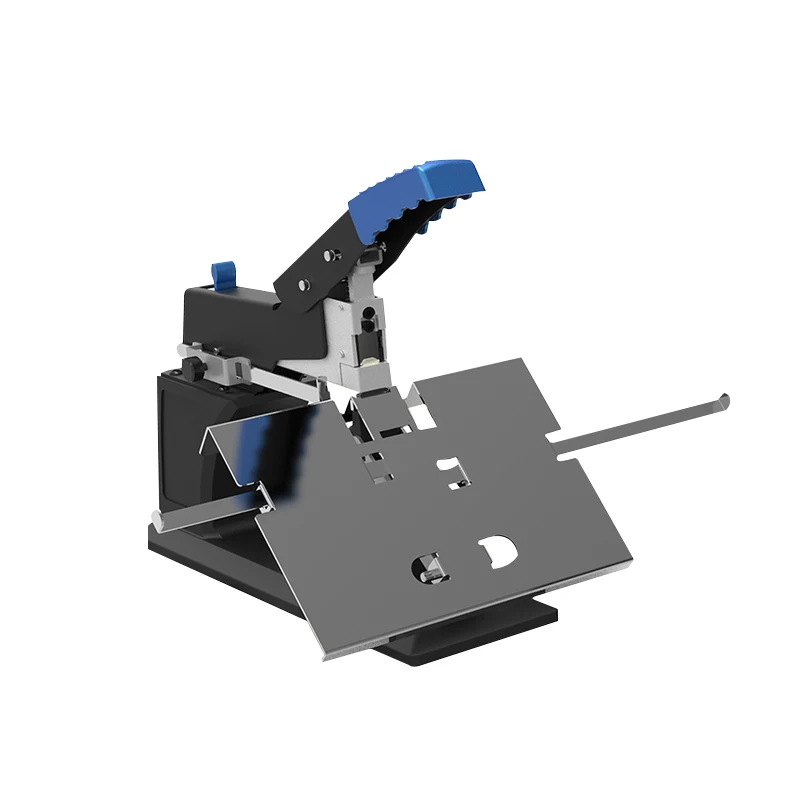 SH-04 사무실 수동 스테이플러 플레이트, 회전식 및 플랫 라이드, 이중 목적 스테이플러, 헤비 듀티 메뉴 종이 책 정리함