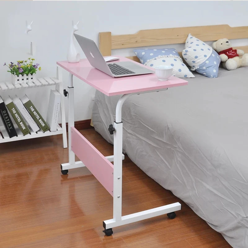 Computer Table Adjustable Portable Laptop Desk Rotate Laptop Bed Table Can be Lifted Standing Desk  60*40CM