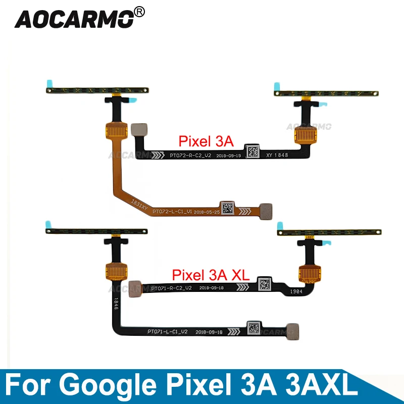 Aocarmo 1set Pressure Sensor Gravity Sensor Flex Cable For Google Pixel 3A XL 3axl Replacement Parts