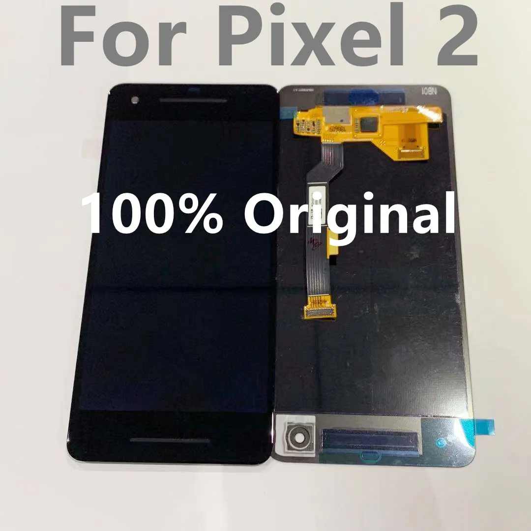 

Amoled LCD Display Screen and Touch Glass Digitizer Assembly Replacement Parts for Google Pixel 2, 100% Tested, 5.0"