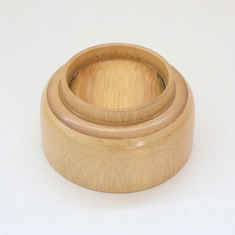 XZJJA Natural Bamboo Wood Tableware Bowl Children\'s Safe Food Container Eco Friendly Kitchen Soup Salad Noodle Rice Serving Bowl