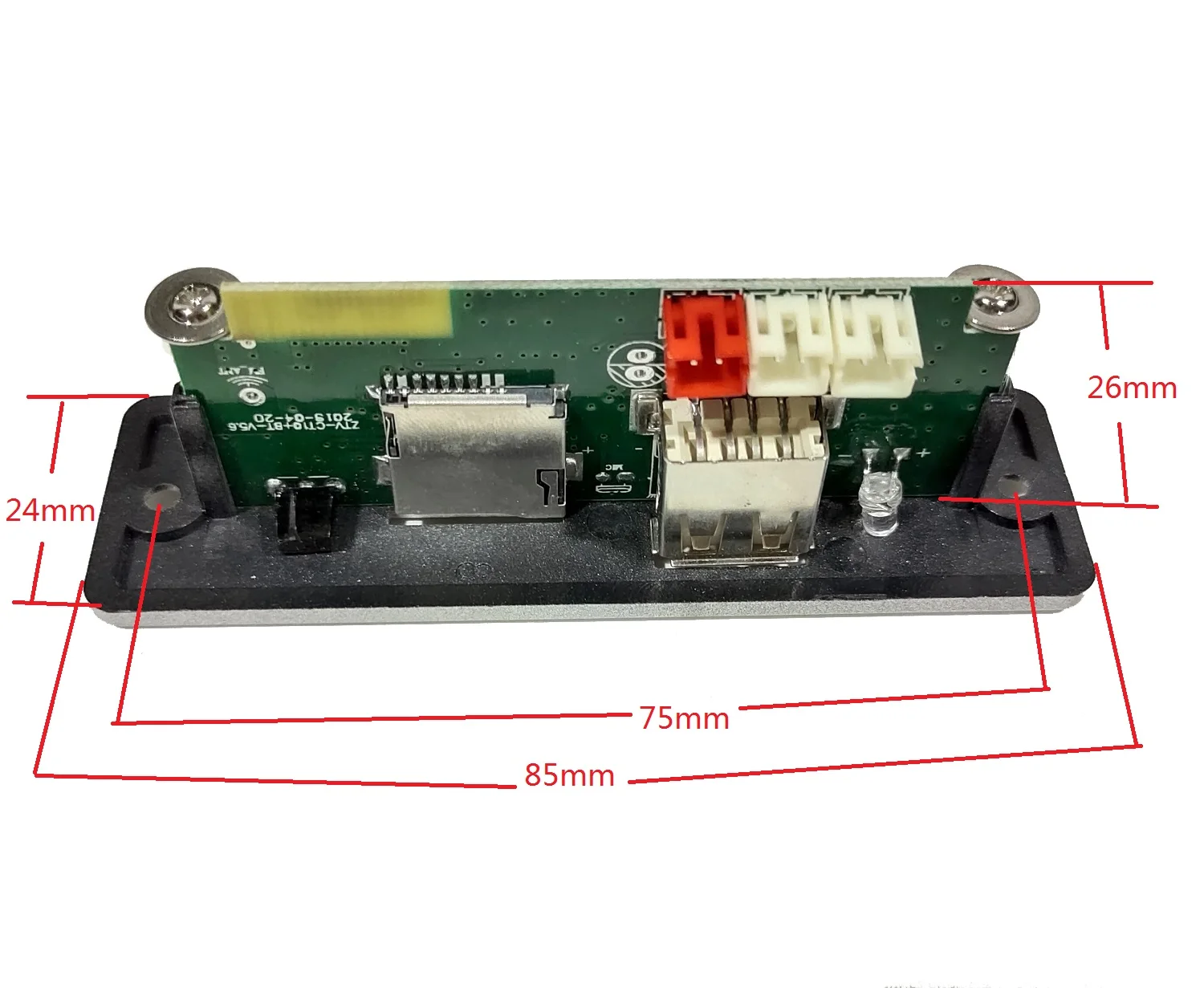 5V 3W*2 USB BT Player With Power Amplifier Wireless Lossless Decoding Module And MP3 Decoder Amplifier Board