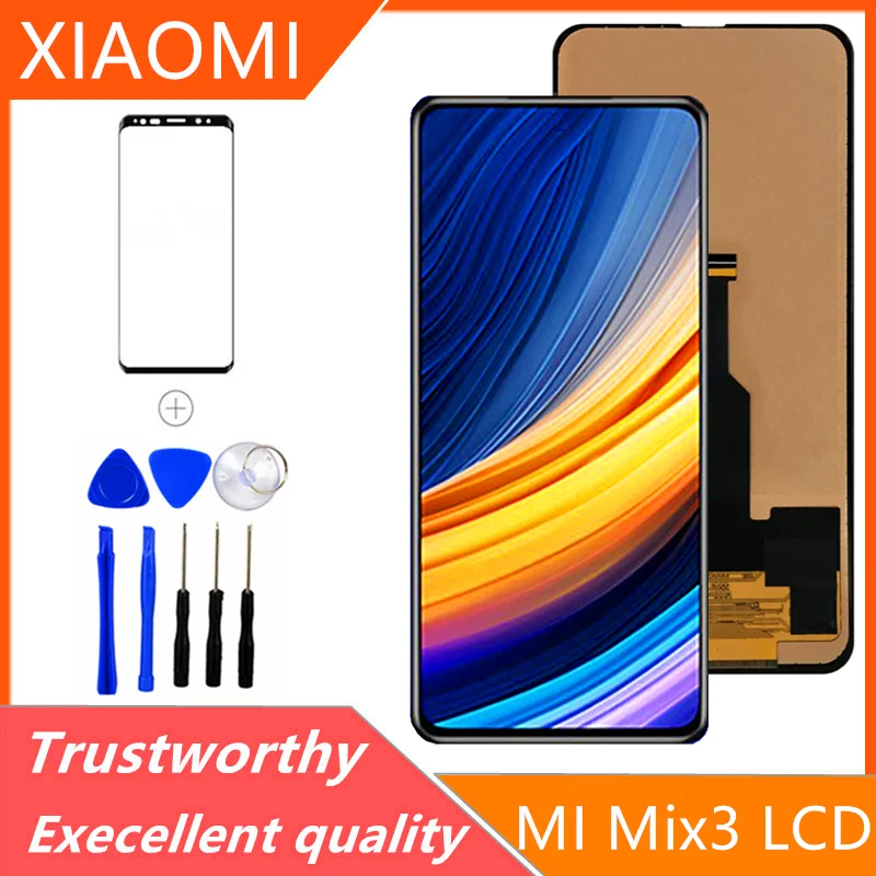 

100% тестирование оригинальный Mix3 ЖК-дисплей для Xiaomi Mi Mix3 ЖК-дисплей сенсорный экран дигитайзер в сборе для Xiaomi Mi Mix 3 MiMix3 Lcds