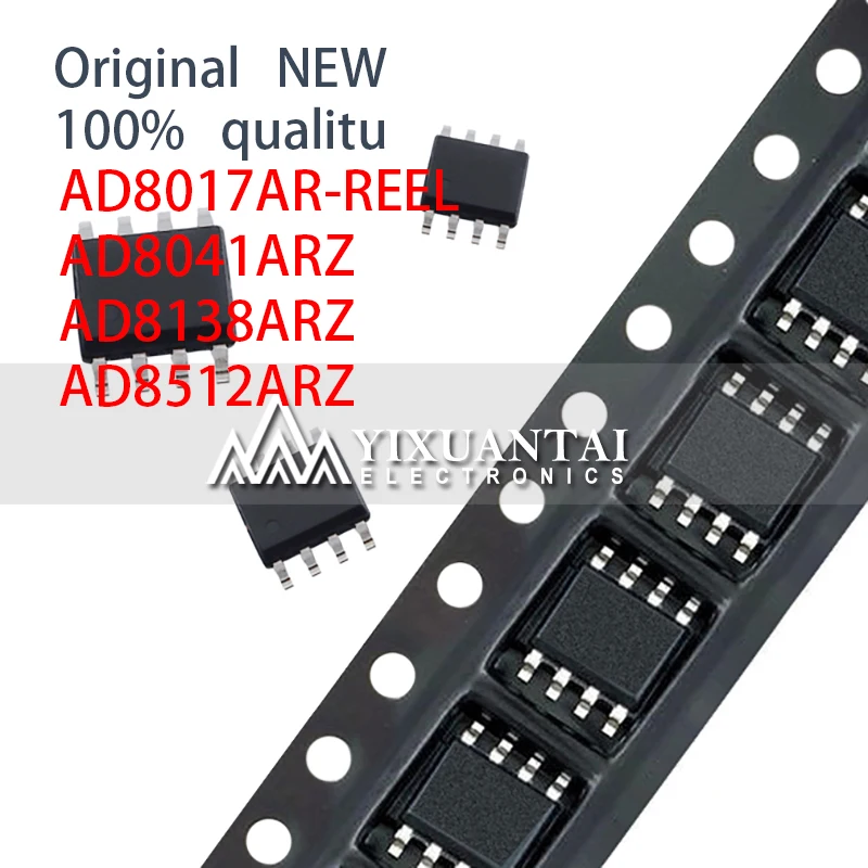 

1pcs 100%NEW SOP8 SMD AD8017AR-REEL AD8041ARZ AD8138ARZ AD8512ARZ AD8017 AD8041 AD8138 AD8512 8017 8041 8138 8512 SOIC-8