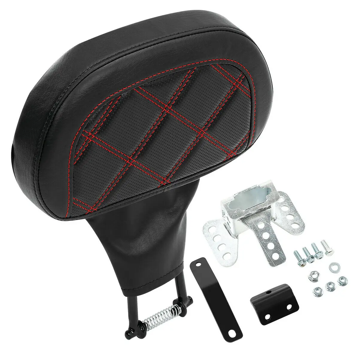 Motorcycle Black Rider Backrest For Harley Touring CVO Limited Electra Glide Road King Road Glide Street Glide 1988-2023 2021 19