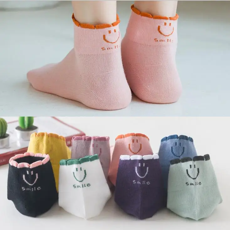 tube socks no heelWoman's Embroidery Heel Ears Cartoon Socks Ins Fashion Kawaii Animal Girl Sokken