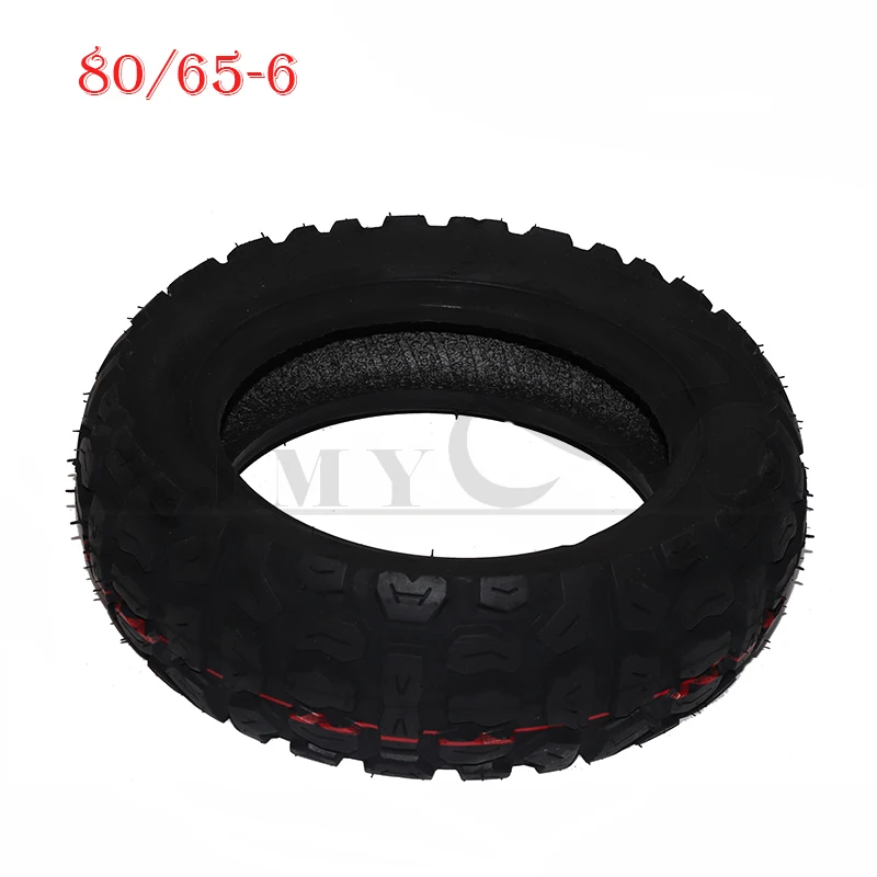 

80/65-6 Tire for 10 Inch Folding Electric Scooter ZERO 10X Dualtron KUGOO M4 Thickened Widened 10x3.0 Tyre Inner Tube