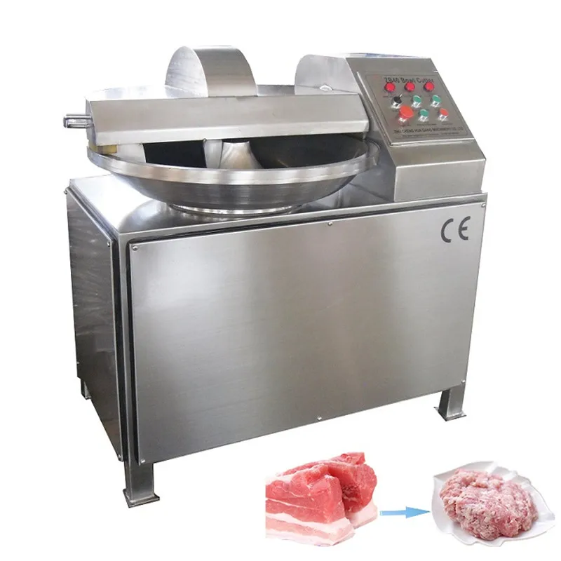 40L SUS304 Meat Bowl Chopping Machine Double Speed Food Cutting Mixing Machine With 3 Years Warranty