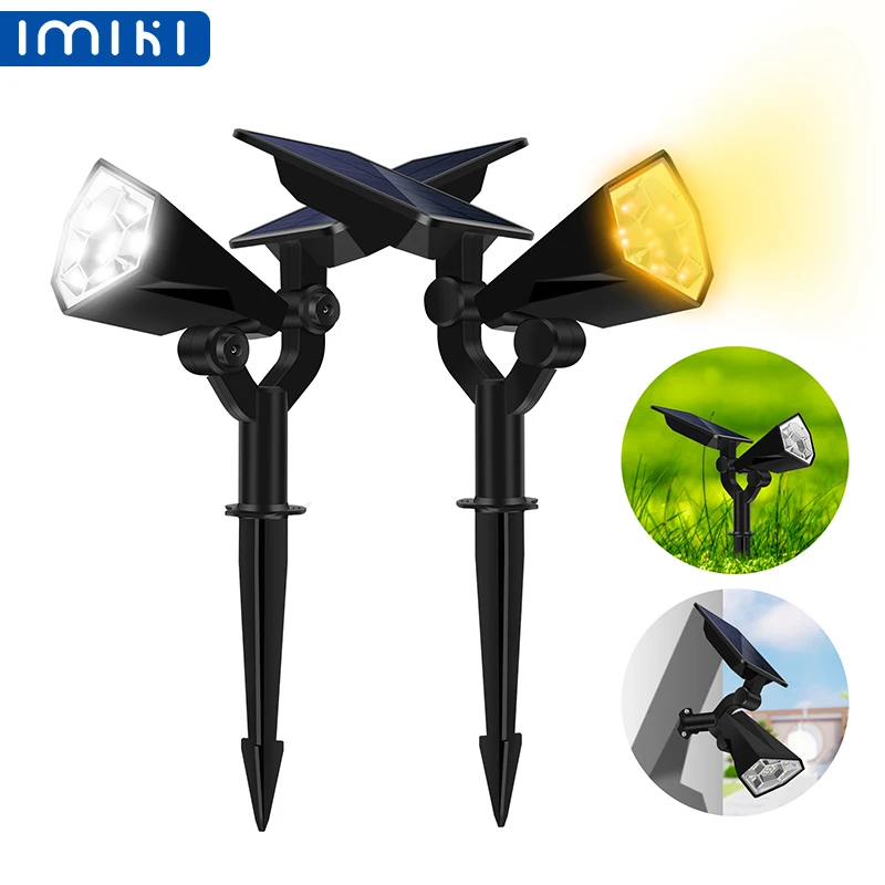 

IMIKI 5W 26LED Solar Sensor Light IP65 Outdoor Waterproof Lawn Light Landscape Decoration Solar Garden Light