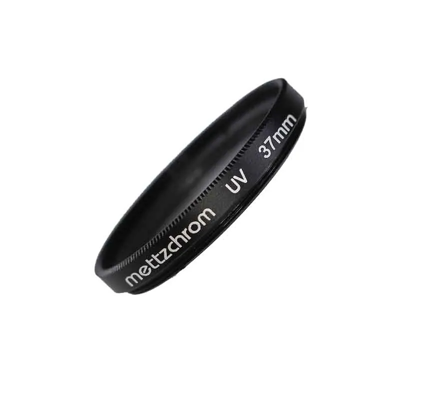 Mettzchrom 37mm lens UV Digital Filter Lens Protector for canon nikon sony panasonic olympus DSLR SLR Camera with package