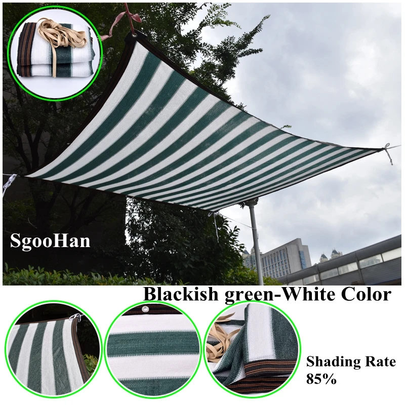 

Sun Shading Net Greenhouse Succulent Plant Cover Outdoor Awning Anti-UV Sunshade Net Swimming Pool Shade Sail Sunscreen Sunblock