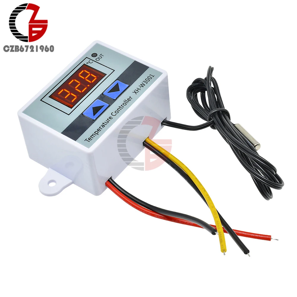 W3001 AC 110V 220V Isolated Voltage Regulator Digital Thermostat Temperature Controller Incubator Thermoregulator Thermometer