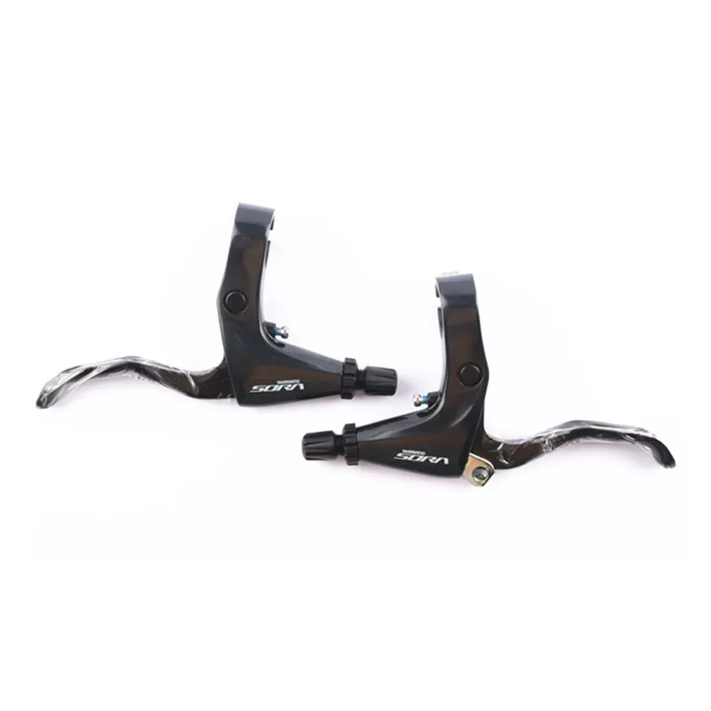 Shimano SORA BL-R3000 BL-4700 22.2mm Flat Bar TIAGRA Road Bike Bicycle Brake Levers - Black Left & Right V-BRAKE