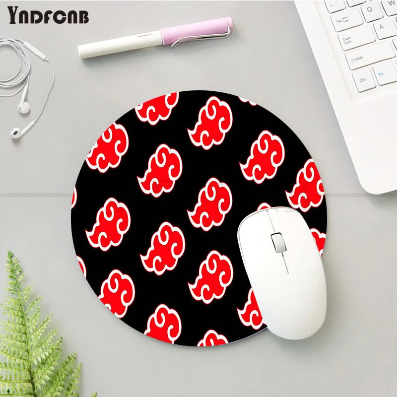 YNDFCNB Cool Fashion Sharingan Unique Desktop Pad Game Lockedge Mousepad Anti-Slip Laptop PC Mice Pad Mat gaming Mousepad