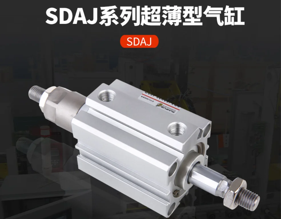 

Pneumatic SDAJ Stroke Adjustable Thin Gas SDAJ20 SDAJ25 SDAJ32 SDAJ40 SDAJ50 SDAJ63x20x30x50 100-20 50..