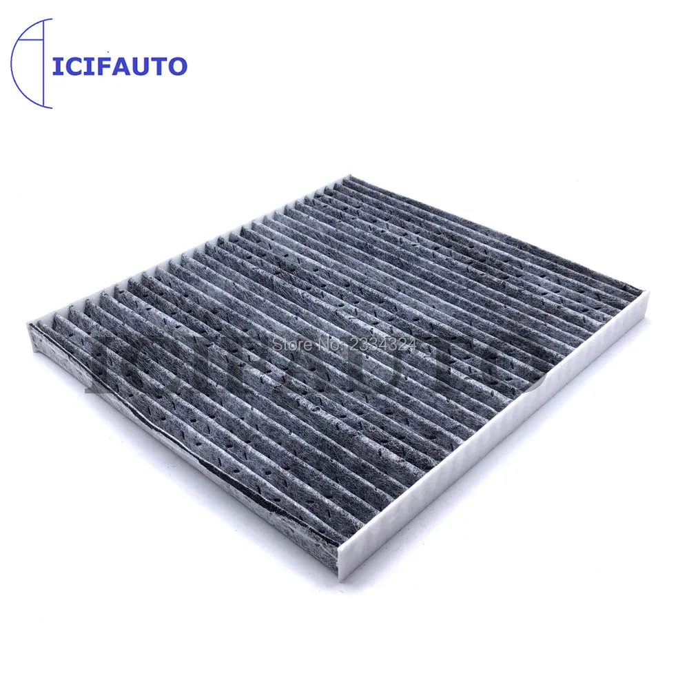 Activated Carbon Cabin Air Filter For Hyundai Accent Veloster Genesis Kia Rio Forte Rondo Sportage 97133-2E200 08790-2E200