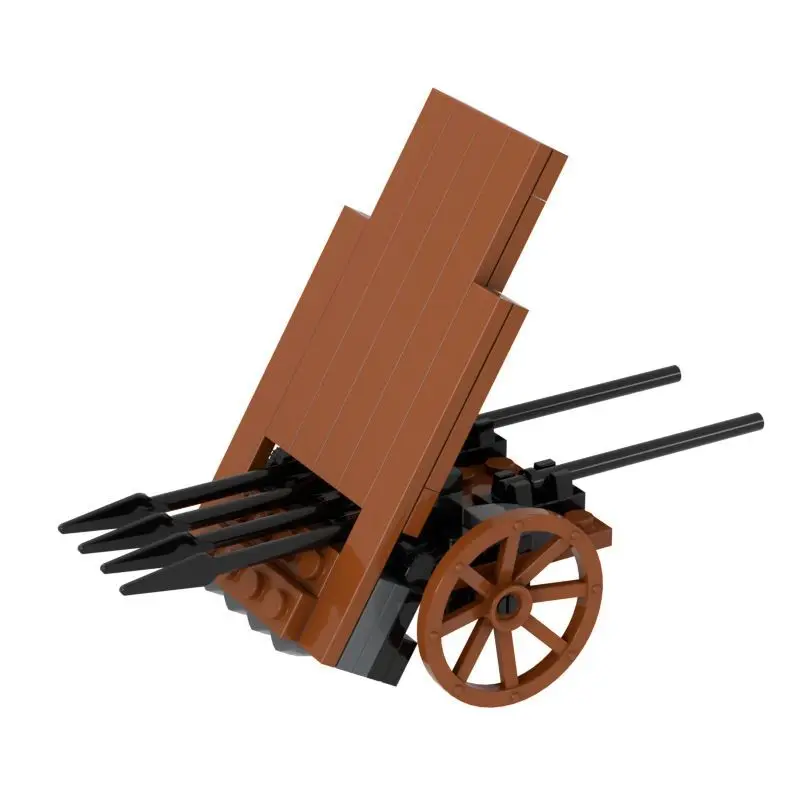 

MOC Building Blocks Ancient China Military Weapon Soldiers Figures Archer Accessories Defense Chariot Kids Toys