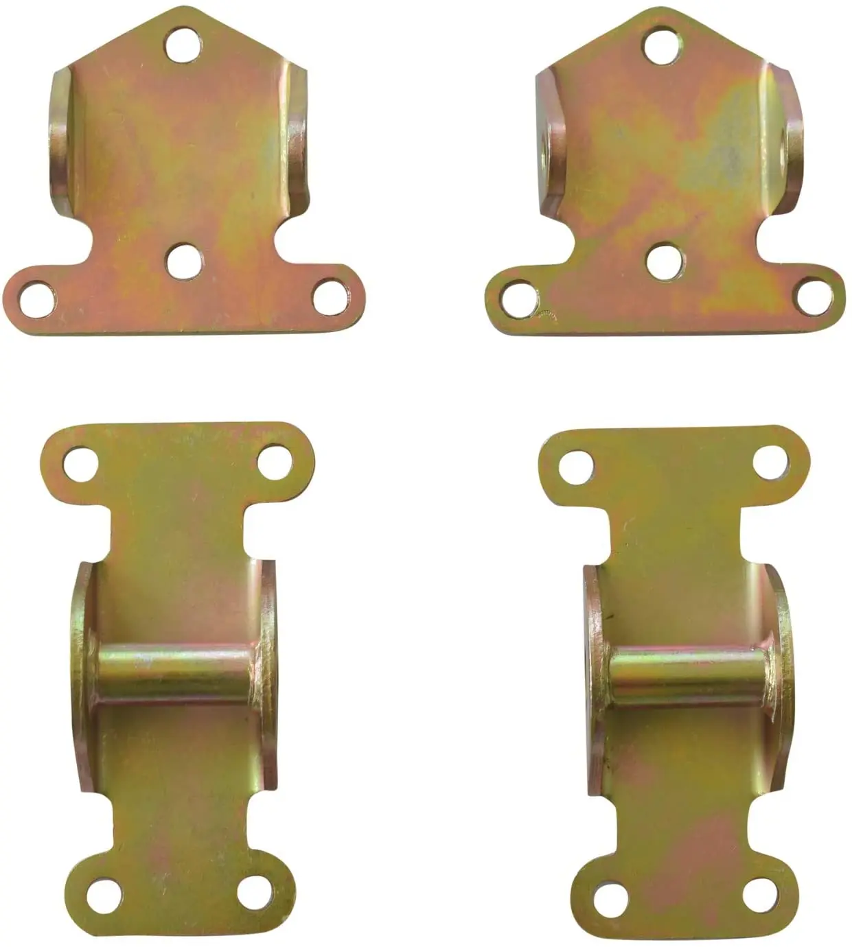 Compatible with Solid Motor Engine Mount Combo SBC For Chevy Frame Mount Rat Rod Hot Street stock