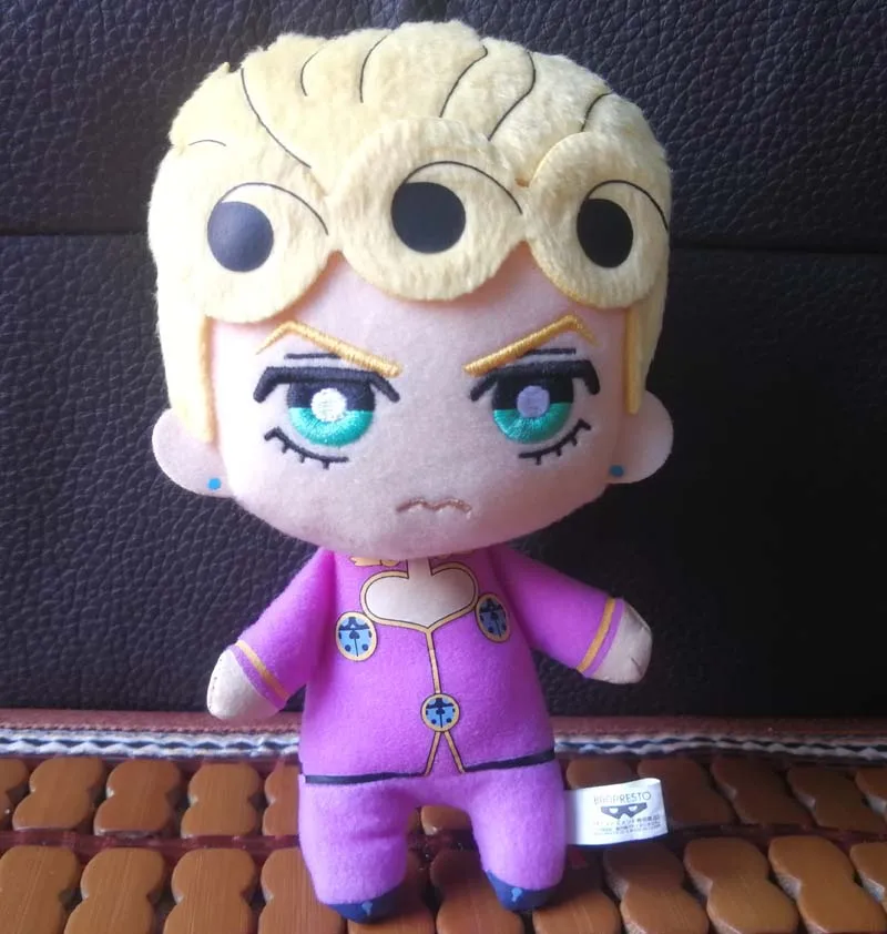 

JAPAN Jojoss Bizarre Adventure Giorno Stuffed plush toy doll