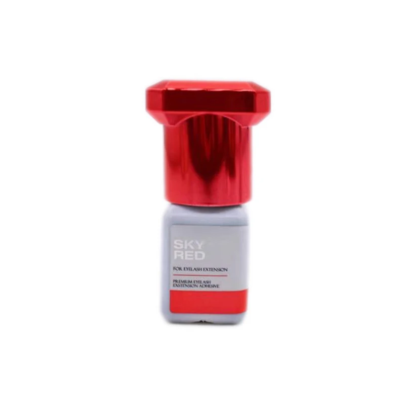 5ml Korea SKY Red Glue for Eyelash Extensions with Sealed Bag Original False Lash Glue Makeup Tools Wholesale Adhesive Shop