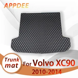 APPDEE Car trunk mat for Volvo XC90 seven seat 2010 2011 2012 2013 2014 cargo liner carpet interior accessories cover