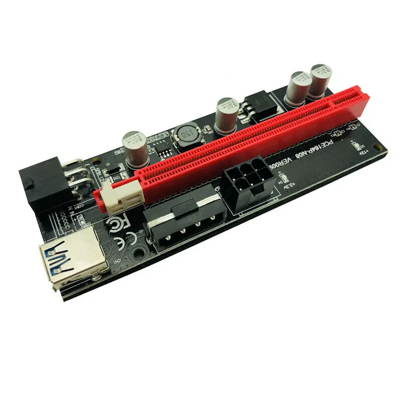 1/3/5 sets Newest Ver009 Usb 3.0 Pci-E Riser Ver 009S Express 1X 4X 8X 16X Extend