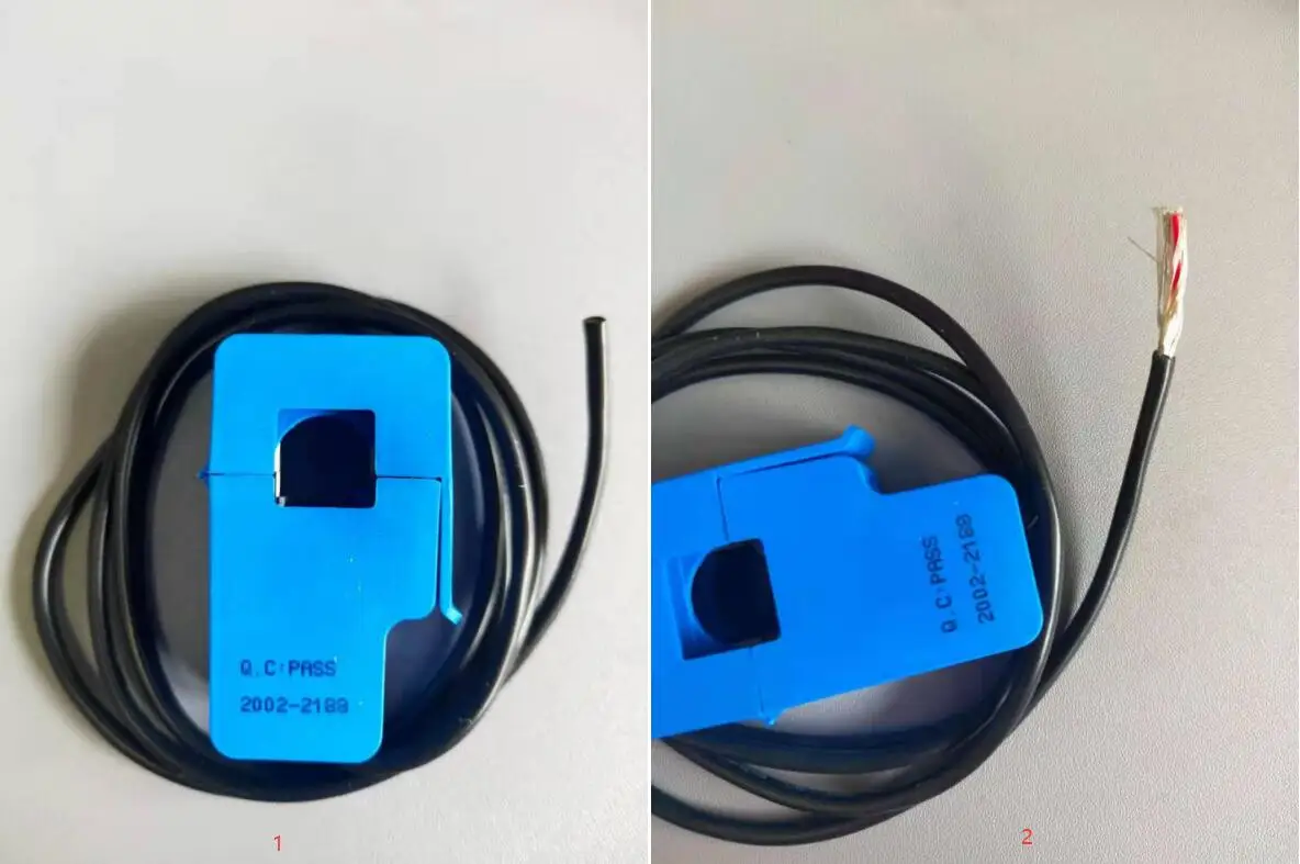 AC05A Split Clamp Stromwandler DIY Modul Gegenseitige Induktivität AC Strom Sonde Sensor Für LOTO Oszilloskop 5A - 100A BNC – Detail 1