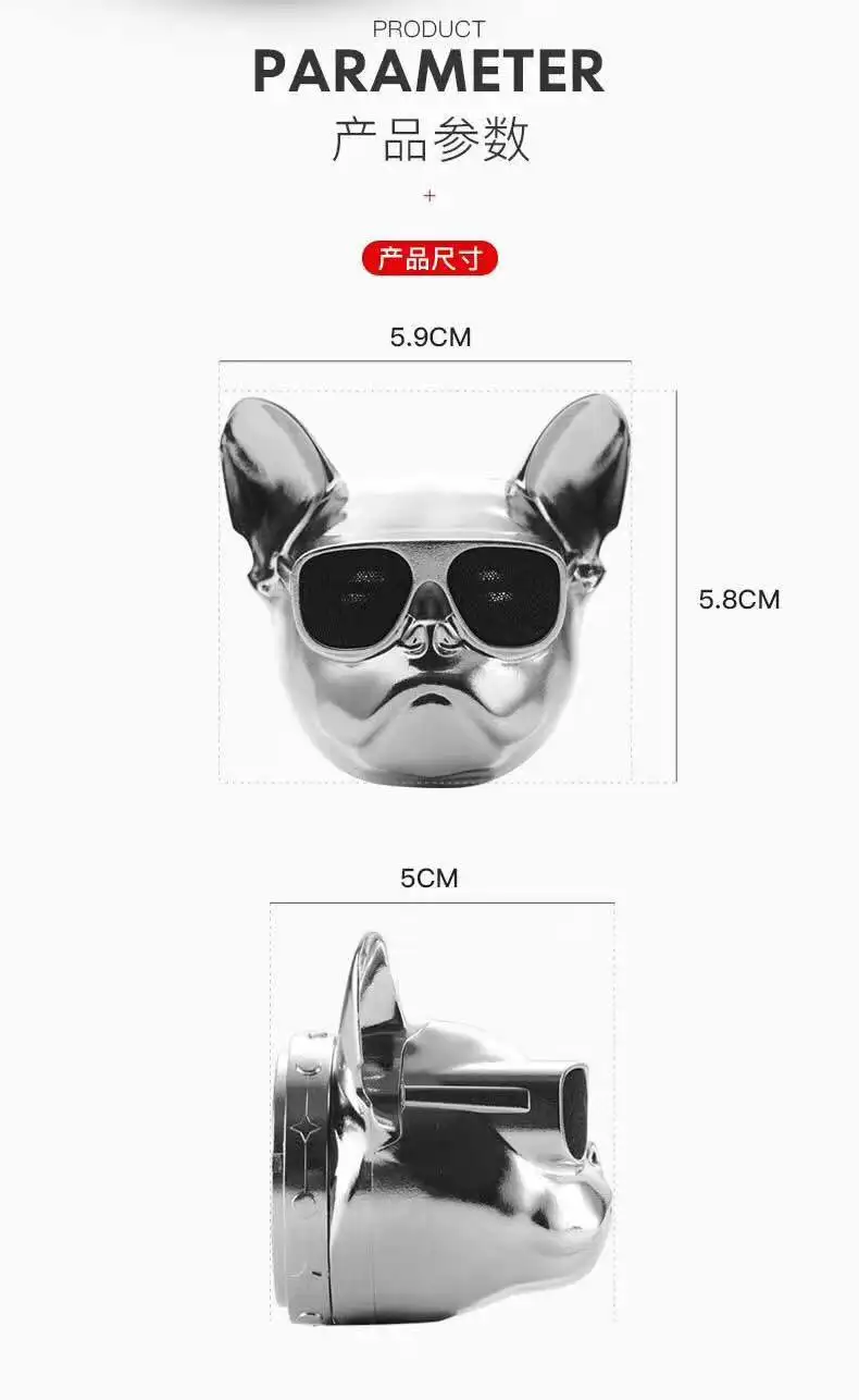 Creative Bulldog Air Freshener Car Perfume Car Decoration Auto Geur Clip Bulldog Fragrance Scent Parfum Voiture Car Diffuser