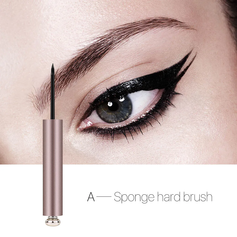 O.TWO.O Black Liquid Eyeliner Pen Pencil Beauty Cat Style Eye liner 24 Hours Long-lasting Waterproof Makeup Eye Cosmetic Tools