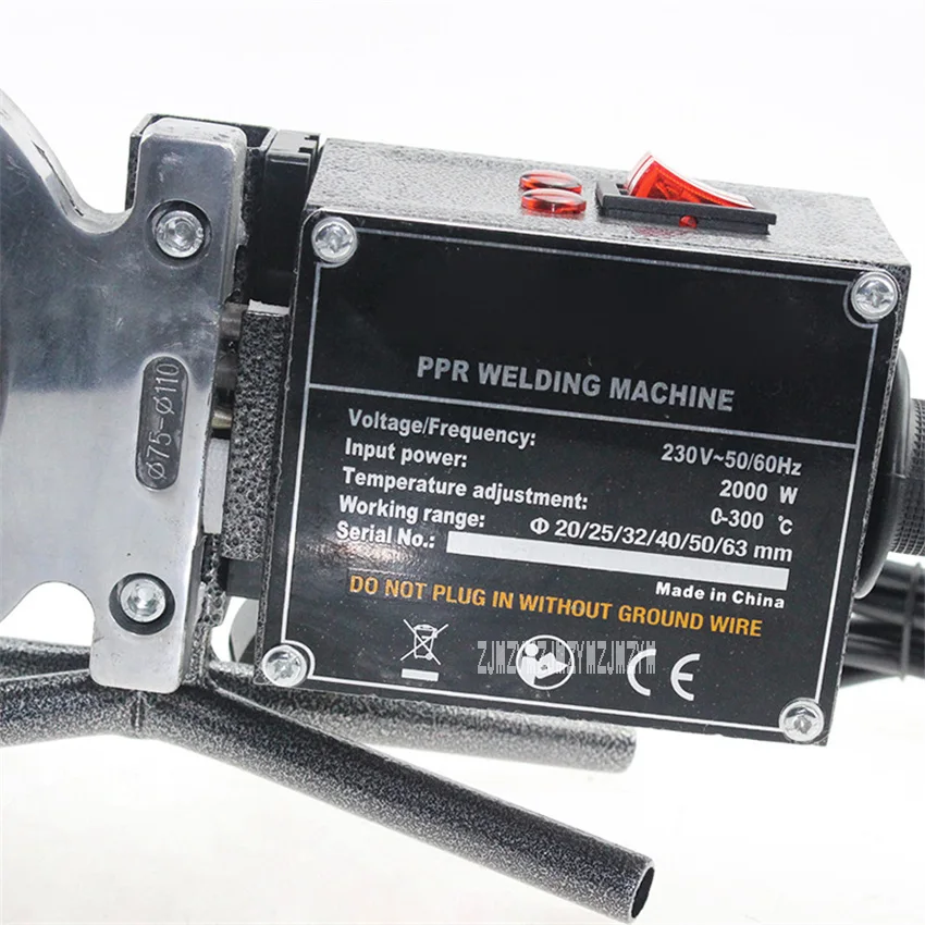Cao Cấp Ống Nhựa Nóng Máy Ống Chuyên Nghiệp Ppr/PE/PB Ống Máy Hàn Nhựa 220V/110V 2000W