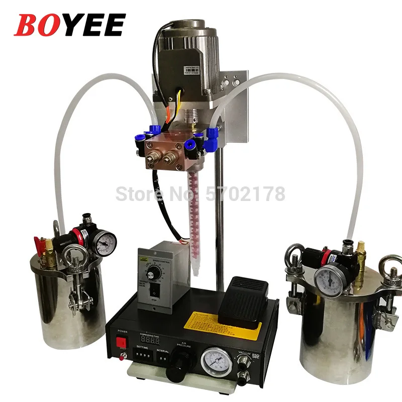 

BY-118AB Manufacturers supply AB glue automatic filling machine epoxy resin polyurethane electronic silicone dispenser