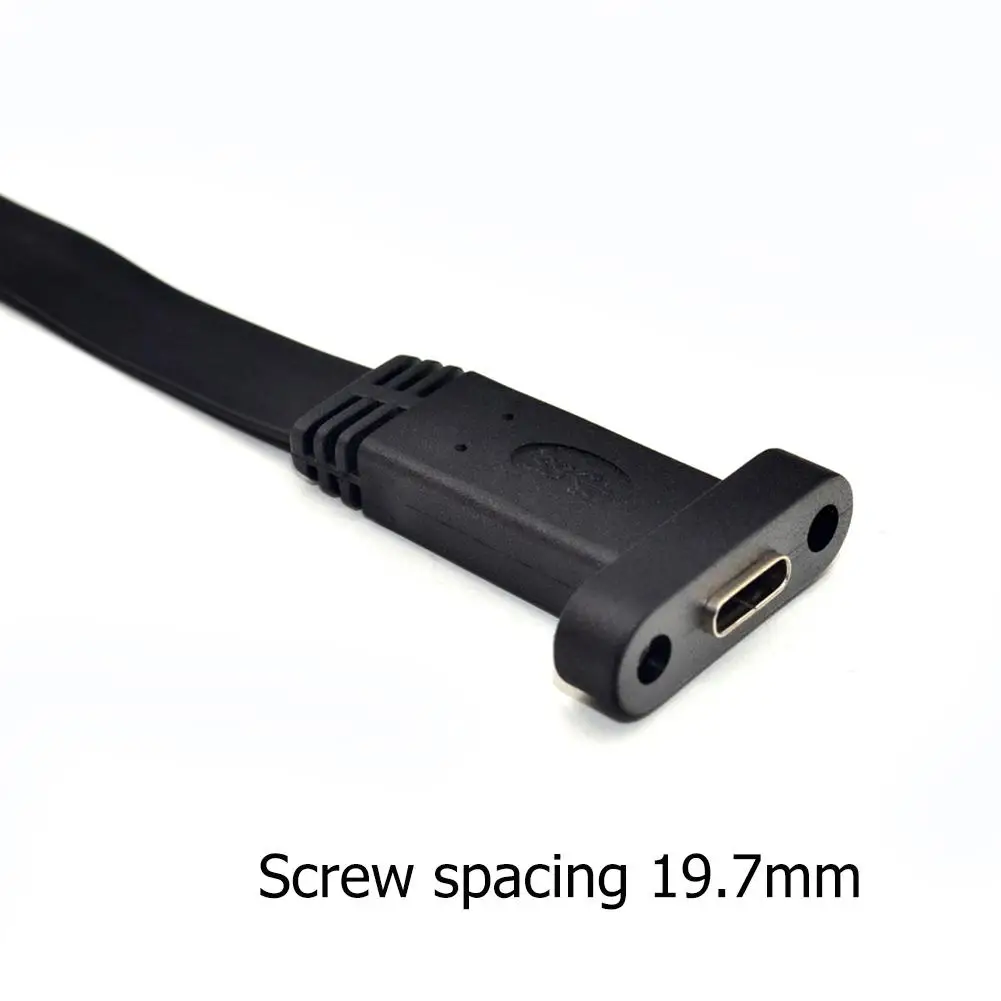 Cabo de expansão para placa mãe, usb 3.1 tipo e m para tipo c f, cabeçote do painel frontal